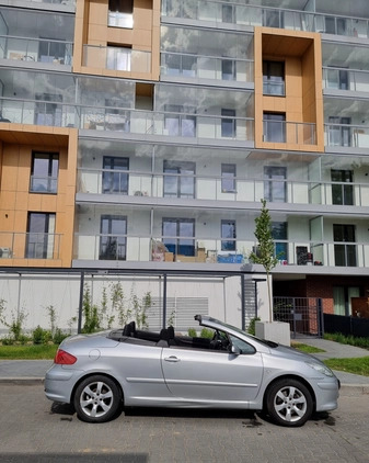 Peugeot 307 CC cena 9200 przebieg: 294000, rok produkcji 2006 z Kraków małe 22